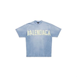 Мужская Одежда футболка BALENCIGA BB  Баленсиага синий TDNUKPjlgbBNWaS27U-t52